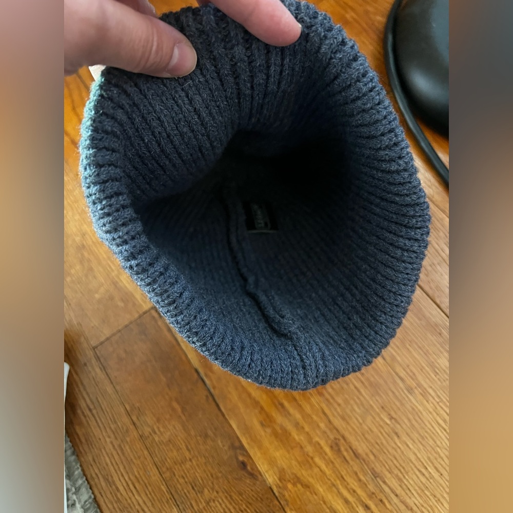 The Black Dog Denim Heather Beanie - Picture 3 of 6